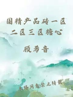 國精產(chǎn)品磚一區二區三區糖心