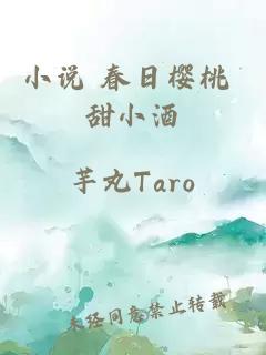 小說(shuō) 春日櫻桃 甜小酒