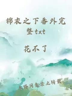 錦衣之下番外完整txt