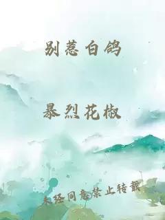 別惹白鴿