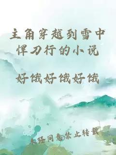 主角穿越到雪中悍刀行的小說(shuō)