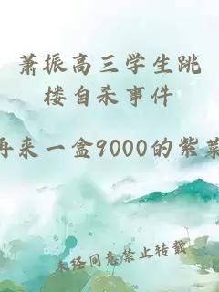 蕭振高三學(xué)生跳樓自殺事件