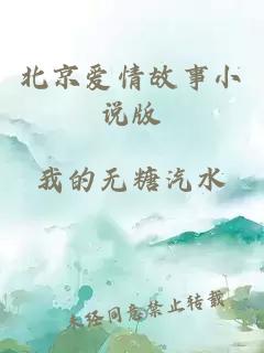 北京愛(ài)情故事小說(shuō)版