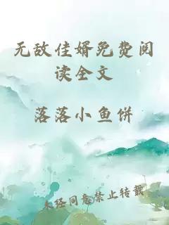 無(wú)敵佳婿免費閱讀全文