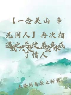 【一念關(guān)山 辛光同人】再次相遇之后徒弟竟成了情人