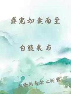 盛寵如妻而至