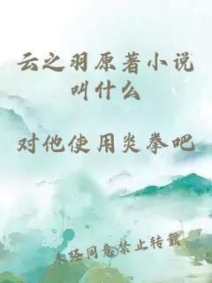 云之羽原著(zhù)小說(shuō)叫什么