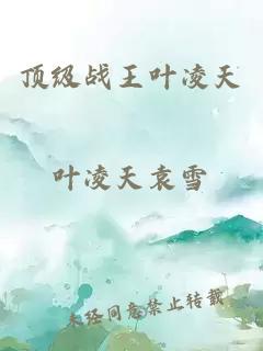 頂級戰王葉凌天